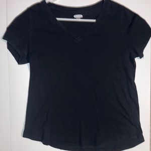Old Navy Black V Neck Shirt